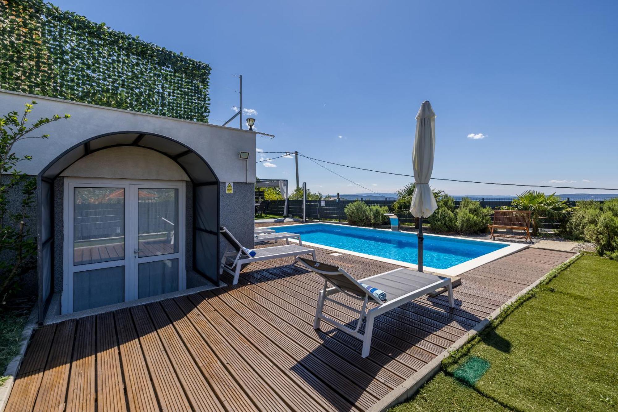 Sun Castle Holiday House Babic Kastel Stari ภายนอก รูปภาพ